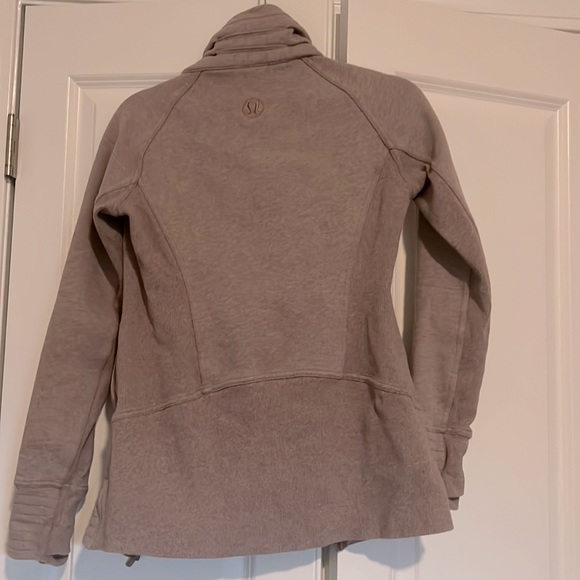 Mauve/Lavender Scuba Zip up - Picture 3 of 5